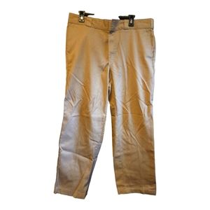 Mens khaki dickies work pants 874 original fit size 36 x 30